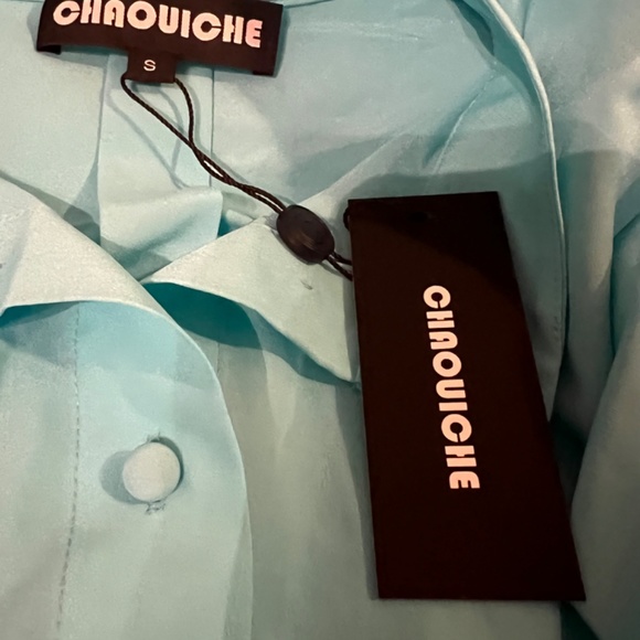 CHAOUICHE Pajama Statement Shirt: NEW - Picture 8 of 9